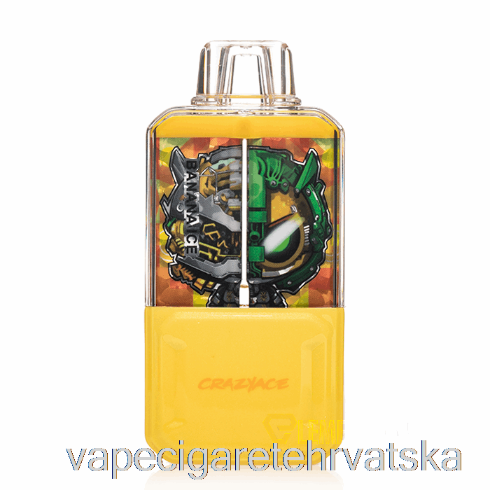 Vape Hrvatska Crazyace B15000 Jednokratni Banana Led